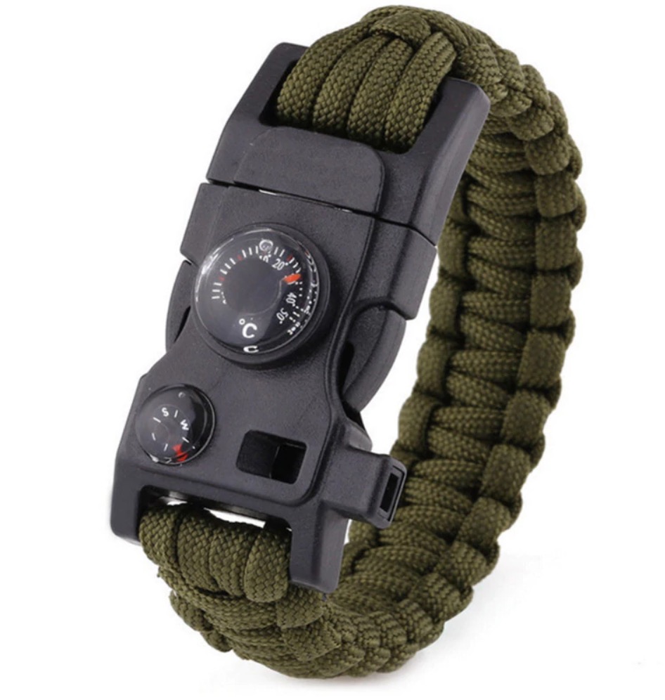 Bracelet survie paracorde multifonctions - /medias/155595893945.jpg