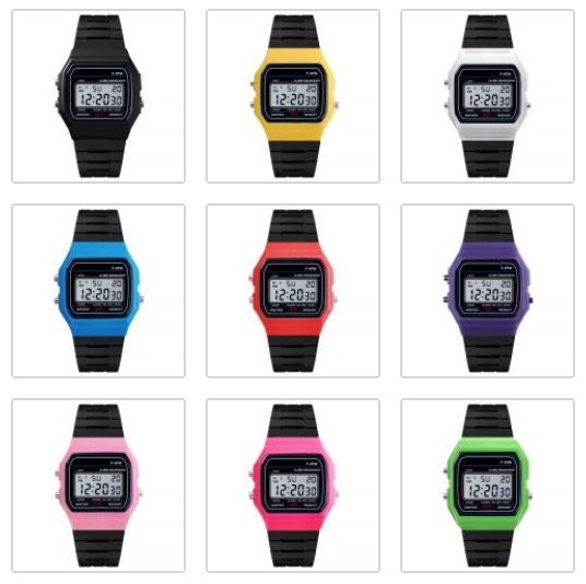 Montre analogique style Vintage / Casio classique - /medias/155596244288.jpg