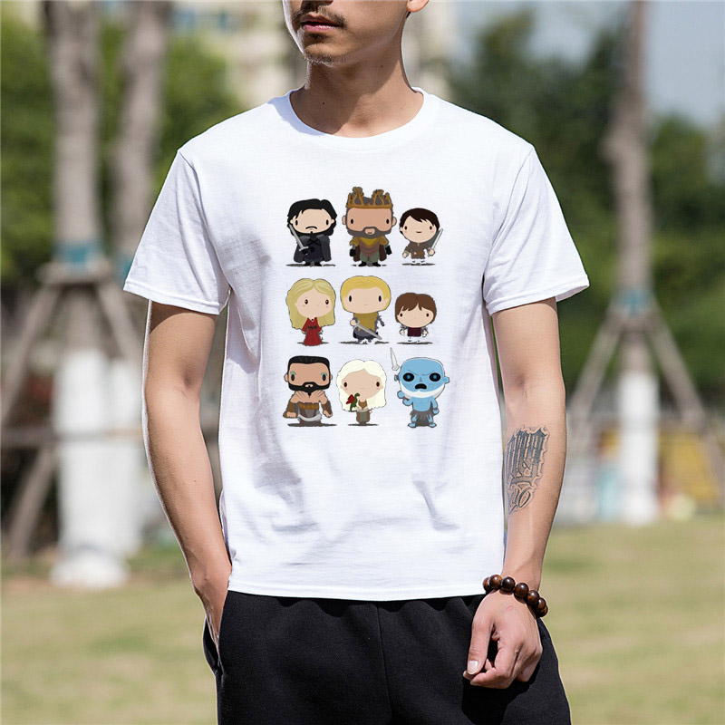 T-Shirt Game of Thrones : style cartoon dessins - /medias/155748926354.jpg