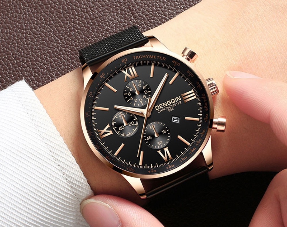 Montre quartz de luxe pour homme d'affaire - /medias/155865421926.jpg