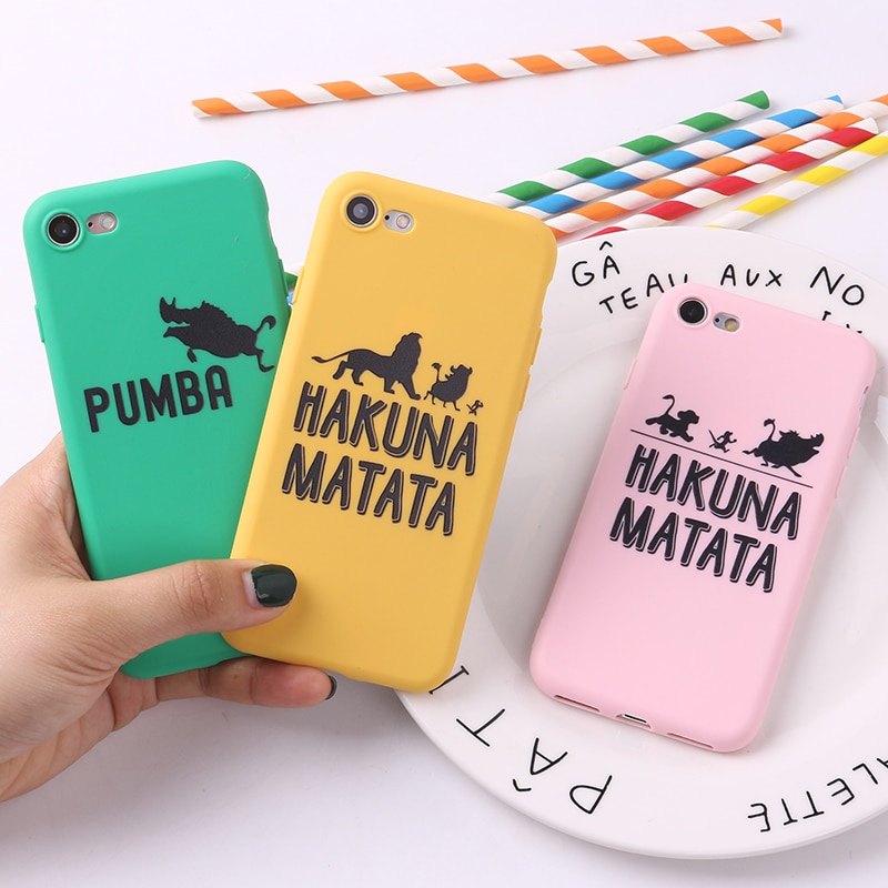 Coque iPhone Hakuna Matata (Le Roi Lion) - /medias/15642377446.jpg