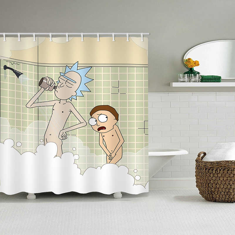Rideau de douche Rick et Morty - /medias/157040060170.jpg