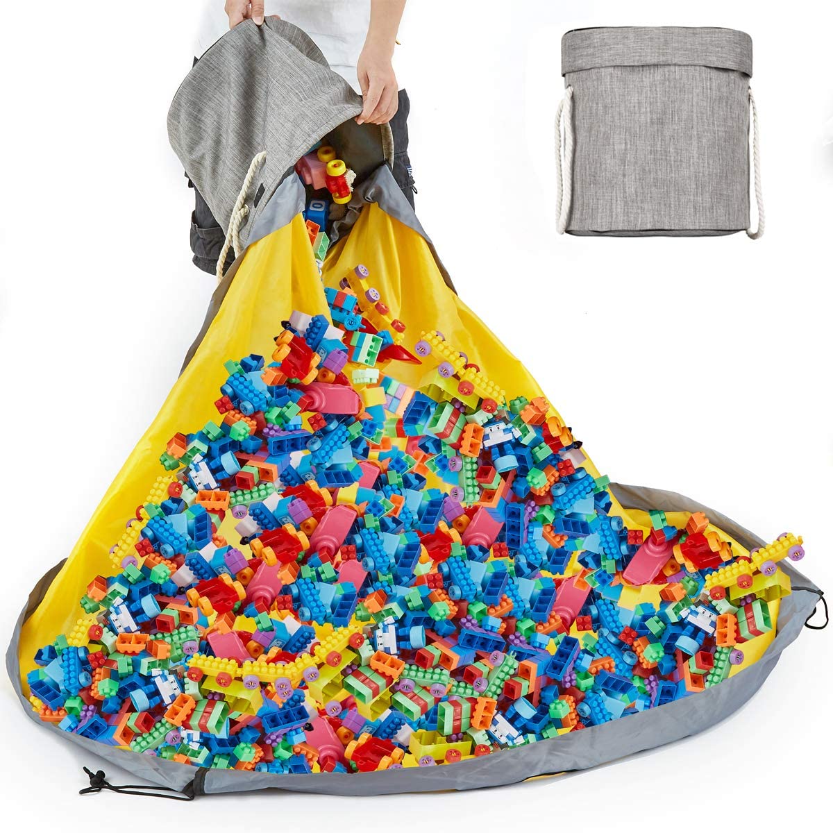 Tapis de jeu et rangement pour jouets et LEGO - /medias/166685995262.jpg